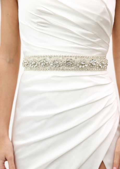 diamante belt for bridesmaid dress Diamante Belt For Wedding Dress Estella Intricate Bridal Belt Bridal Accessories Wed2b